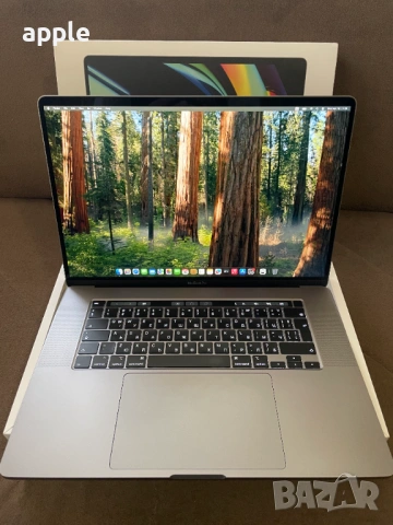16" Core i7 MacBook Pro A2141 (2019) Space Gray-i7/16GB RAM/512GB SSD-КАТО НОВ