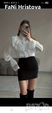 Дамска винтидж риза , снимка 2 - Ризи - 54226343