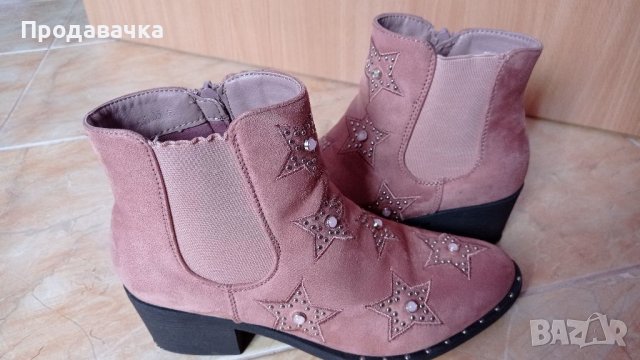 Велурени Боти , снимка 9 - Дамски боти - 37623894