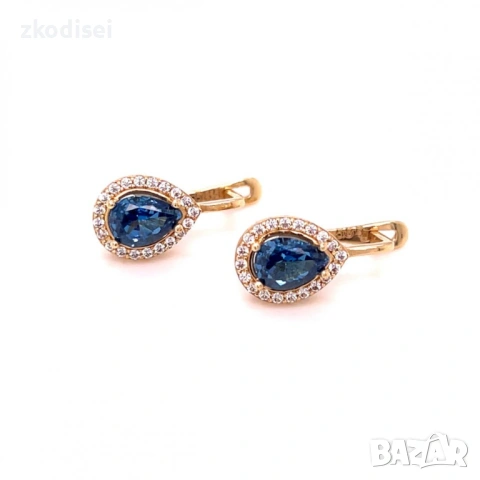 Златни обеци 3,62гр. 14кр. проба:585 модел:37713-6