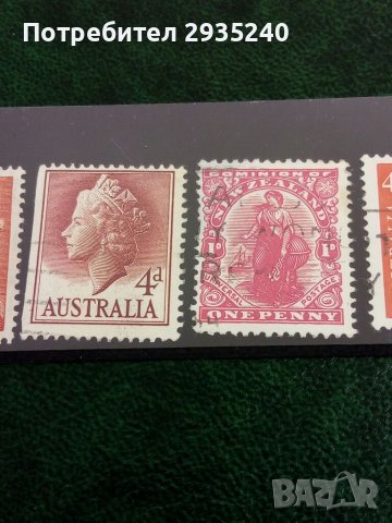 Кралица Елизабет Втора -пощенски марки Австралия, снимка 6 - Филателия - 37947279