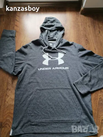 Under Armour - страхотно мъжко горнище Л, снимка 5 - Спортни дрехи, екипи - 49715715