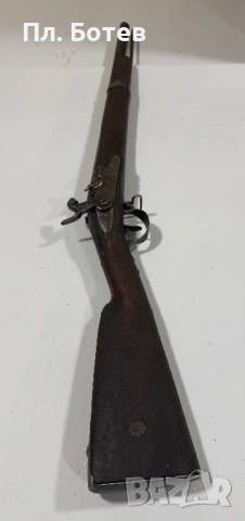 Стара едноцевна пушка, снимка 4 - Антикварни и старинни предмети - 54033548