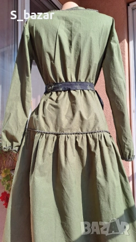 нова,памучна рокля,р-р с/м, снимка 2 - Рокли - 53169607