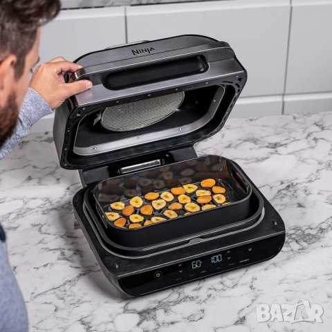 Грил NINJA Foodi MAX Grill & Air Fryer, снимка 5 - Скари - 42445581