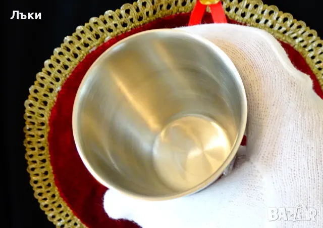 Чаша от калай за вино Honberg. , снимка 12 - Антикварни и старинни предмети - 48549219