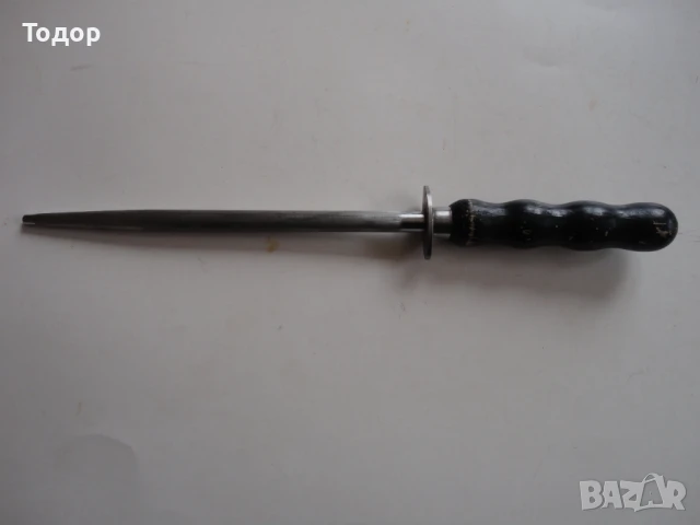 Стар масат точило дървена дръжка , снимка 5 - Ножове - 50582730