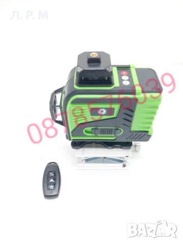 4D ЛАЗЕРЕН НИВЕЛИР ТАЙГА със Стойка, снимка 9 - Измервателни инструменти - 37208963