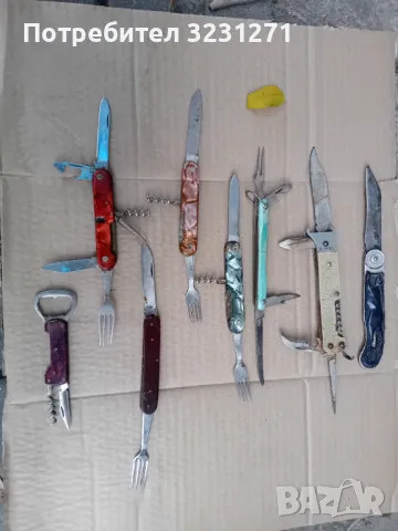 Лот 8 броя винтидж,колекционерски джобни ножове-запазени., снимка 6 - Антикварни и старинни предмети - 48462675