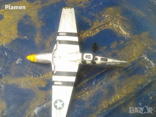 Метален модел на американски витлов самолет от втората световна война, снимка 5 - Колекции - 40365755