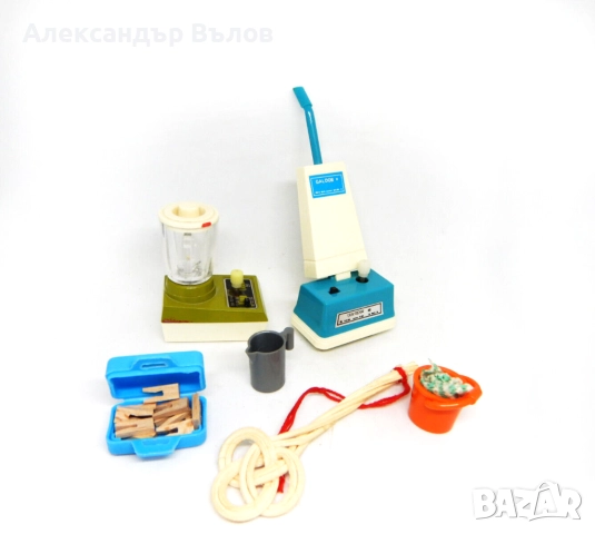 Играчки за Навиване Куклена Kъща Galoob Кухненско Oборудване Уреди Японски Миниатюрни, снимка 6 - Кукли - 51848430