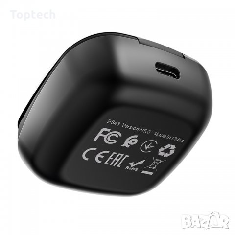  HOCO безжични слушалки стерео Lucky TWS ES43 черни, снимка 8 - Безжични слушалки - 31764352