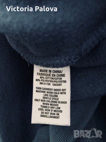 Ватиран суитчър PRINCE& FOX унисекс, снимка 3 - Суичъри - 31461065