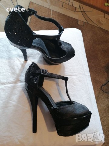 Дамски обувки висок ток Carolina boix night , снимка 2 - Дамски елегантни обувки - 37979779