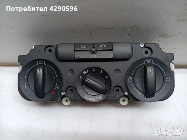 Управление парно климатик VW Golf 5 / Passat 6 / Touran / Голф 5 / Пасат 6 / Туран / Кади