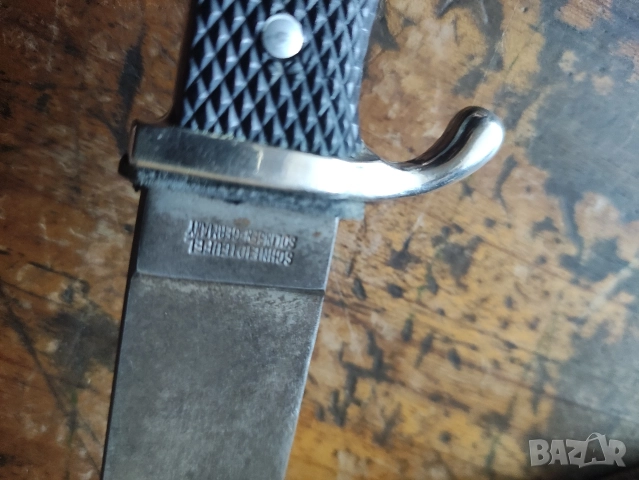 Немски нож Solingen Schneidteufel – Колекционерски (250мм) , снимка 6 - Антикварни и старинни предмети - 52919286