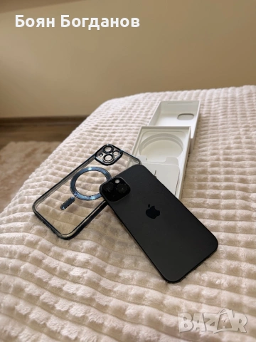 Продавам Apple iPhone 15  256GB в черен цвят. Батерията е на 91%., снимка 3 - Apple iPhone - 54194062