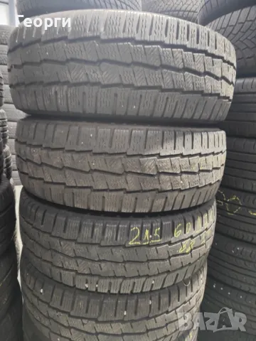 4бр.зимни гуми 215/60/17C Michelin, снимка 7 - Гуми и джанти - 44580034