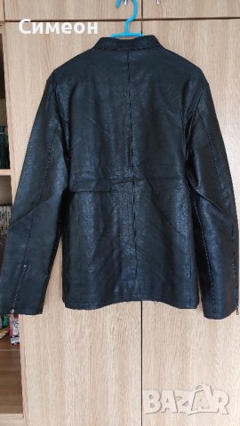 Мъжко кожено яке, снимка 2 - Якета - 42343362