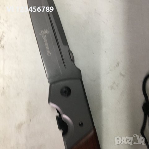 Огромен  сгъваем нож, Browning 125х275, снимка 2 - Ножове - 39554335