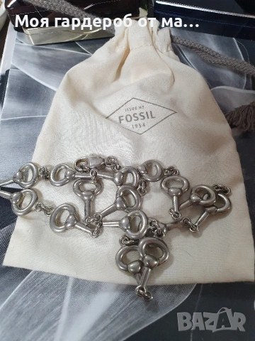Верижка Fossil. , снимка 3 - Колиета, медальони, синджири - 54280498