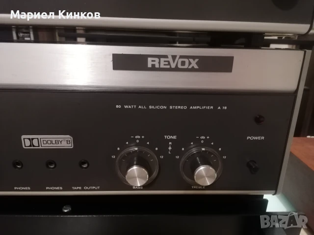 Revox a76--Revox a78, снимка 9 - Ресийвъри, усилватели, смесителни пултове - 51317712