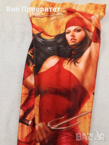 Златен клин с мадама и жезъл. ефектен принт. Дълъг , еластичен, елегантен. , снимка 8 - Клинове - 37408164