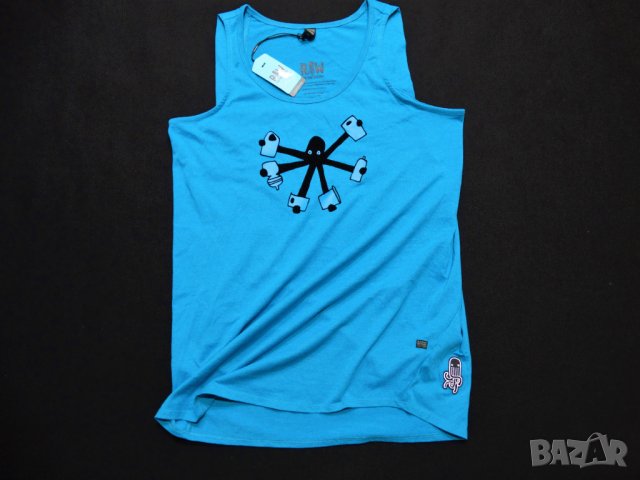 НОВ! Pharrell Williams x G-Star Raw For The Oceans - Long Tank Top Дамска Тъника Размер М, снимка 1