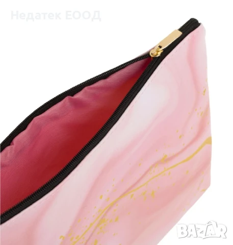 Несесер за таолетни принадлежности, Розов, 24x18см., снимка 2 - Чанти - 50819894