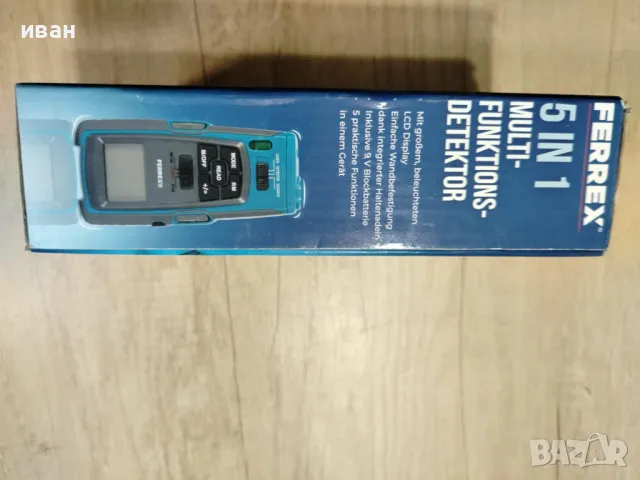 5 IN 1 MULTIFUNKTIONS- DETEKTOR- FERREX ANS, снимка 3 - Други инструменти - 49299408