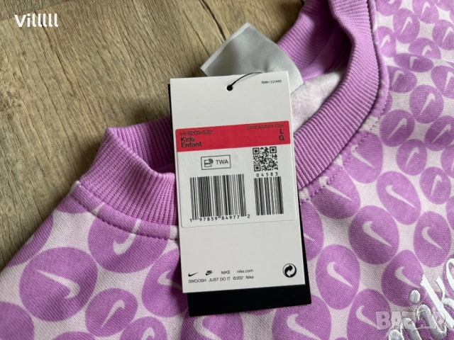 Nike блуза с дълъг ръкав 146-156см , снимка 2 - Детски Блузи и туники - 54191822