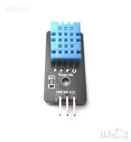 Сензор за температура и влажност DHT11 - модул, Ардуино / Arduino