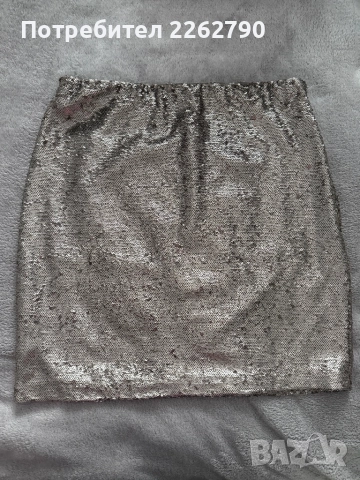 Мини пола с пайети S