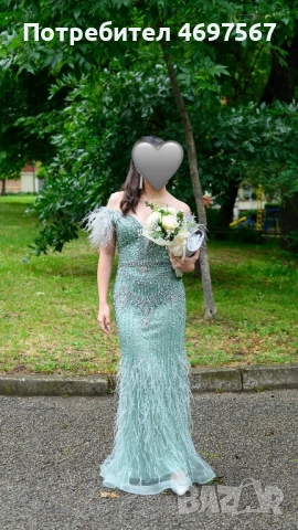 Здравейте! Продавам балната си рокля, закупена от Radapola (размер - М).