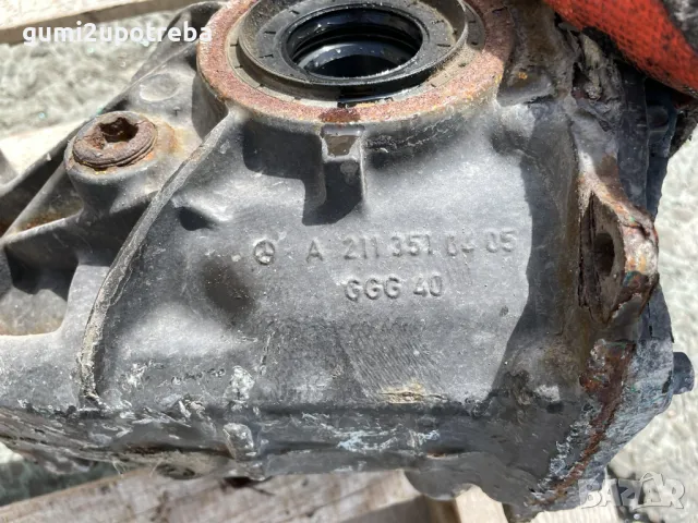 Заден Диференциал A2113510405 Mercedes E class W211 V6 4matic Kombi OM642, снимка 5 - Части - 49486021