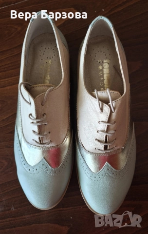 Дамски обувки- естествена кожа, снимка 5 - Дамски ежедневни обувки - 51745034