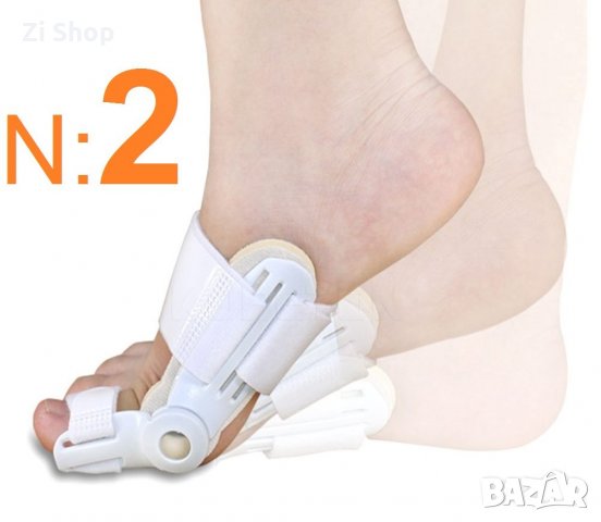 №2 Hallux valgus ортези шини против кокалче Халукс Валгус ортеза шина, снимка 3 - Ортези и протези - 33955102