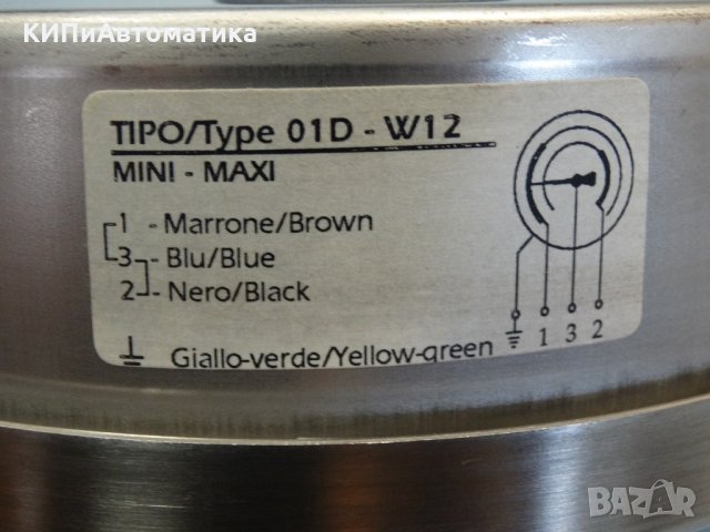 Ел. контактен Манометър Nuova Fima Ф 160, 25 bar, снимка 8 - Резервни части за машини - 34450141