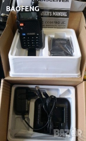█▬█ █ ▀█▀ Нови Двубандова радиостанция UV-5R baofeng 5R 8w от вносител, снимка 13 - Друга електроника - 38469459