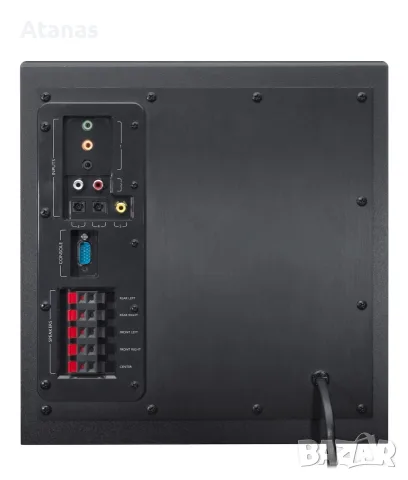 Тонколони Logitech 2906 5.1, 500W RMS, снимка 6 - Ресийвъри, усилватели, смесителни пултове - 55816601