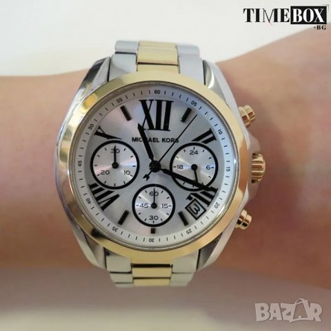 Michael Kors MK5912 Bradshaw Chronograph. Нов дамски часовник, снимка 3 - Дамски - 38811151