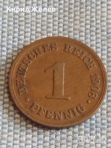 Три монети пфенинг Германия стари редки за КОЛЕКЦИЯ ДЕКОРАЦИЯ 31464, снимка 2 - Нумизматика и бонистика - 44631448