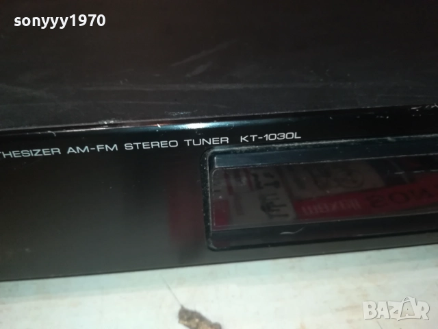 KENWOOD KT-1030L TUNER-ВНОС SWISS 0609252054, снимка 7 - Ресийвъри, усилватели, смесителни пултове - 51628455