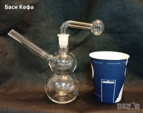 Стъклен БОНГ / ФИФКА, снимка 4 - Лули - 53891749