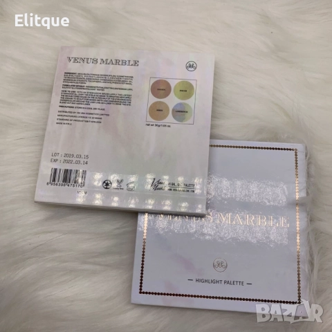 Палитра хайлайтъри с огледалце, снимка 4 - Други - 52820394