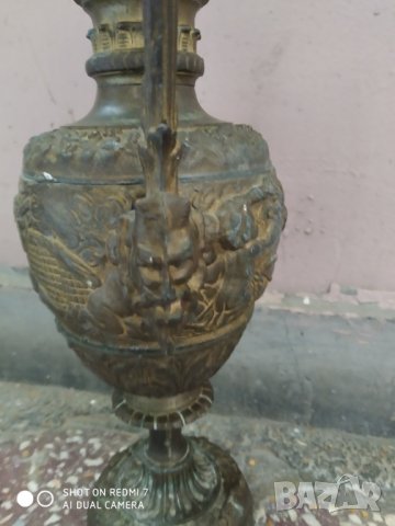 стар бароков свещник, снимка 7 - Антикварни и старинни предмети - 33861175