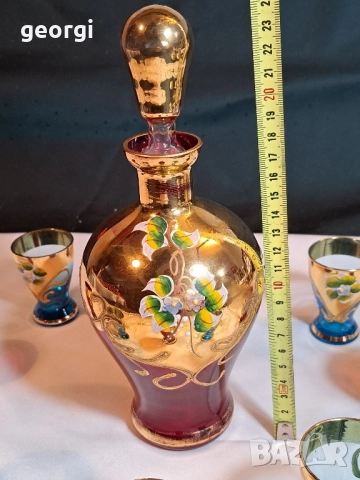 сервиз Bohemia с позлата , снимка 9 - Сервизи - 52431379