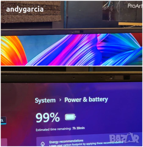 4K Ultra HD OLED/Core i7-12700H/NVidia RTX 3070Ti/16GB RAM/1TB SSD NVMe/ASUS ProArt Studiobook H7600, снимка 13 - Лаптопи за игри - 51430409