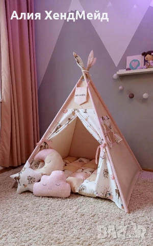 Детска палатка за игра Типи