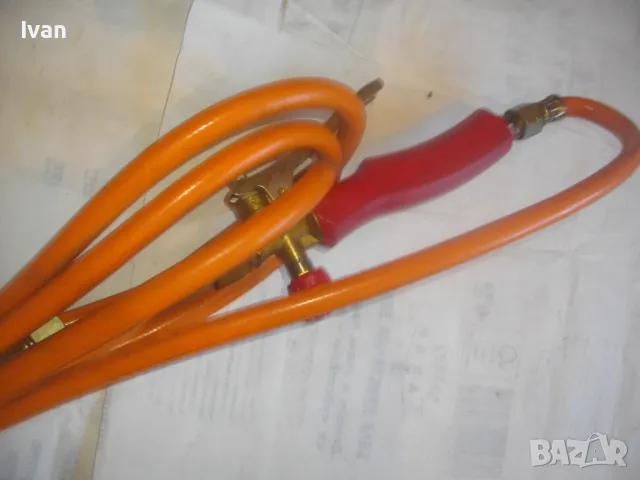 CFH 88см НЕМСКА ПРОФЕСИОНАЛНА ГАЗОВА ПРОПАН-БУТАН ГОРЕЛКА ЗА ПОКРИВИ ХИДРОИЗОЛАЦИИ с 5 м. МАРКУЧ , снимка 9 - Други инструменти - 48518945